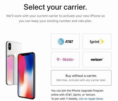 Apple tung iPhone X đã mở khóa, có thể đặt mua online