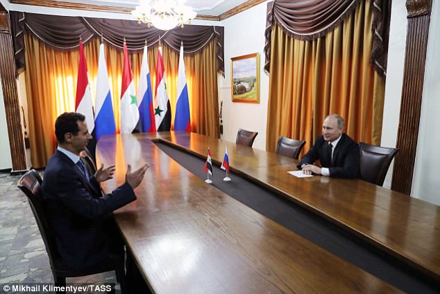 Cuộc gặp giữa hai Tổng thống Putin và Assad