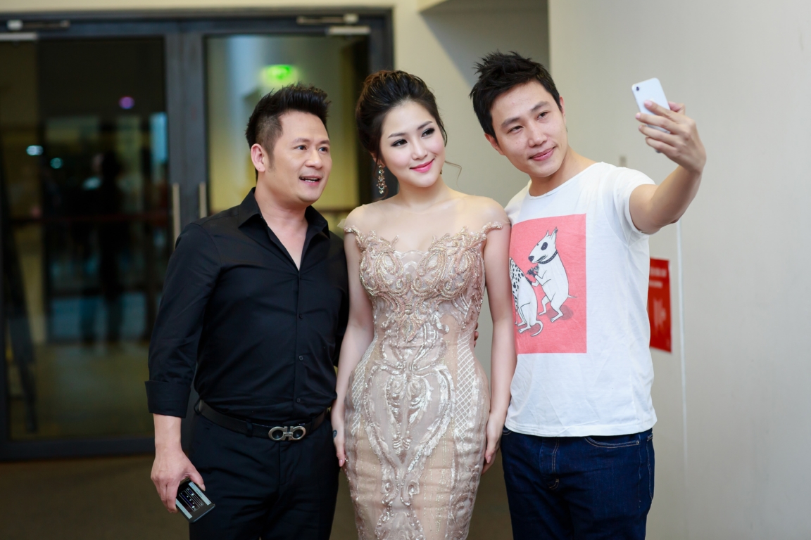 Hương Tràm cùng ca sĩ Bằng Kiều