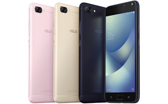 Asus ZenFone 4 Max 5.2 (ZC520KL): Đây là chiếc smartphone cao cấp thứ hai của Asus trong loạt sản phẩm ZenFone 4 (cao cấp nhất là ZenFone 4 Max Pro) với điểm nhấn là pin dung lượng khủng và cụm camera nổi bật. Máy sở hữu thiết kế nguyên khối quen thuộc và nổi bật khi đi kèm pin dung lượng lớn 4.100 mAh.