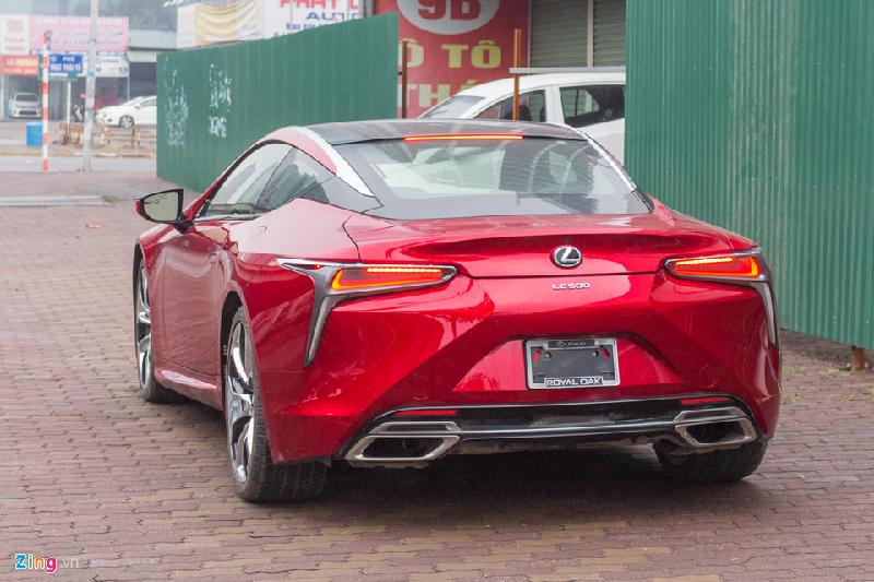 Xe sang 2 cửa Lexus LC 500 2018 đầu tiên có chủ tại Việt Nam