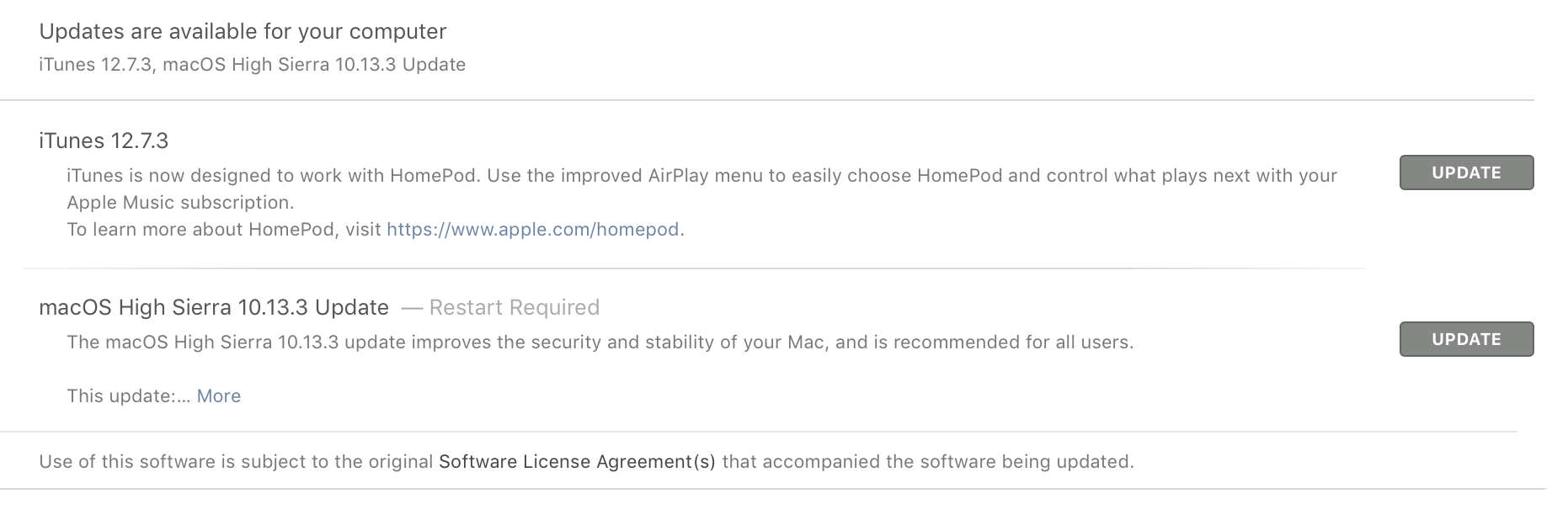 Cập nhật macOS 10.13.3 đã có mặt trên App Store.