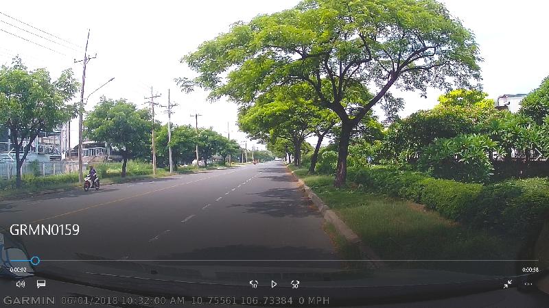 Chất lượng ghi hình thực tế khi được trải nghiệm vào ban ngày.