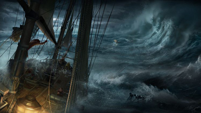 USS Cyclops bị chìm do chở quá trọng tải hay bị bão biển tấn công? Tất cả đều là bí ẩn! Ảnh minh họa.