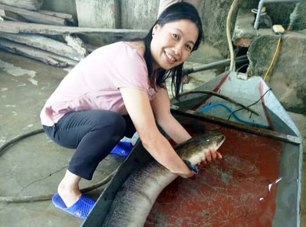 Thả câu bất ngờ bắt được cá lệch &quot;khủng&quot;