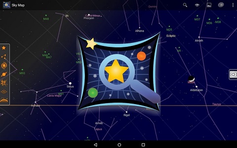 3. Sky Map. Với Star Map, bạn chỉ vào một vùng (khu vực) trên bầu trời để biết những gì bạn đang quan sát. Ứng dụng cũng cung cấp chế độ ban đêm giúp mắt của bạn quen với ánh sáng yếu phát ra từ các ngôi sao.