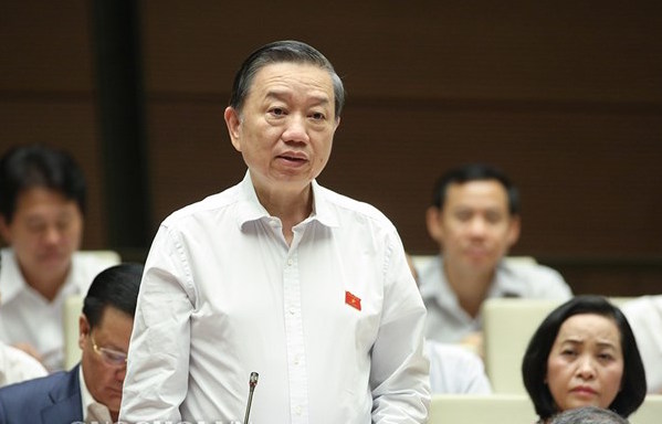 Bộ trưởng Tô Lâm trả lời chất vấn Đại biểu Quốc hội
