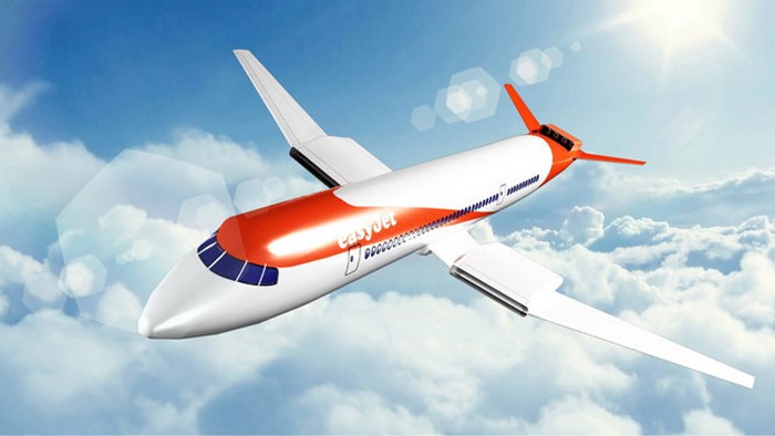 Mô hình máy bay điện của easyJet