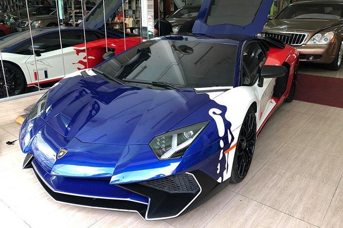 Minh Nhựa bán siêu xe Lamborghini Aventador SV 35 tỷ